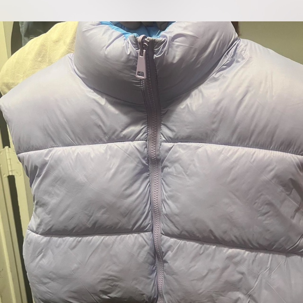 AKIRA Lavender Puffer Vest